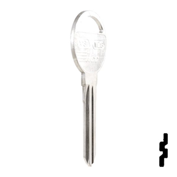 Uncut Key Blank | Mazda | X131, MZ13 Online now - Image 5