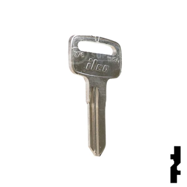 Uncut Key Blank | Yamaha | YH30, X76 Hot on Sale - Image 4