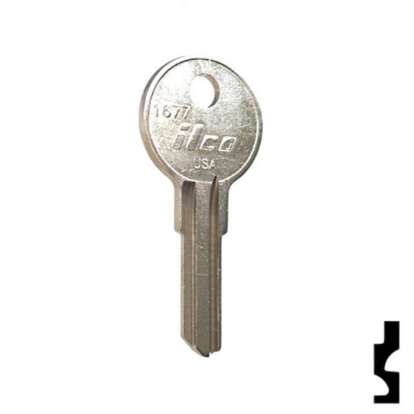 Uncut Key Blank | EZ-GO | 1677, 1919 Fashion - Image 3
